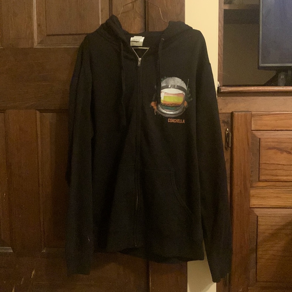 Coachella 2015 lineup zip up hoodie